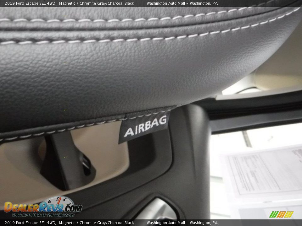 2019 Ford Escape SEL 4WD Magnetic / Chromite Gray/Charcoal Black Photo #16