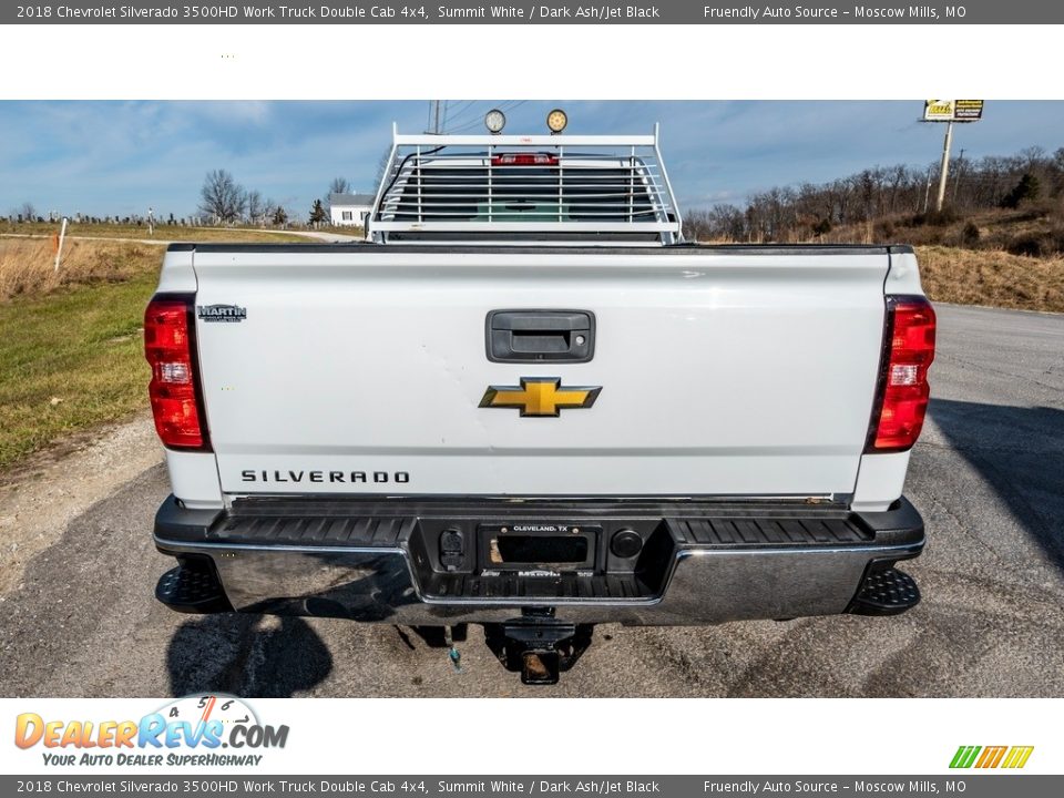 2018 Chevrolet Silverado 3500HD Work Truck Double Cab 4x4 Summit White / Dark Ash/Jet Black Photo #5