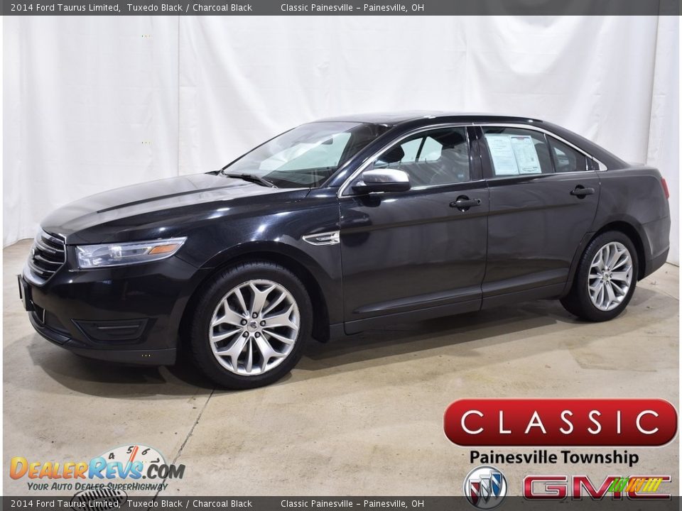 2014 Ford Taurus Limited Tuxedo Black / Charcoal Black Photo #1