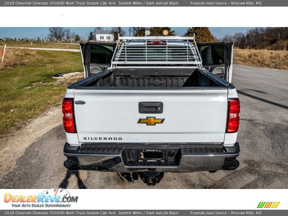 2018 Chevrolet Silverado 3500HD Work Truck Double Cab 4x4 Summit White / Dark Ash/Jet Black Photo #21