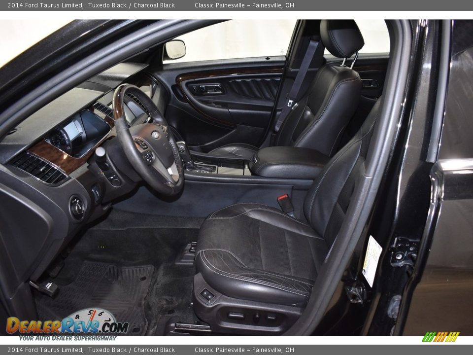 2014 Ford Taurus Limited Tuxedo Black / Charcoal Black Photo #8