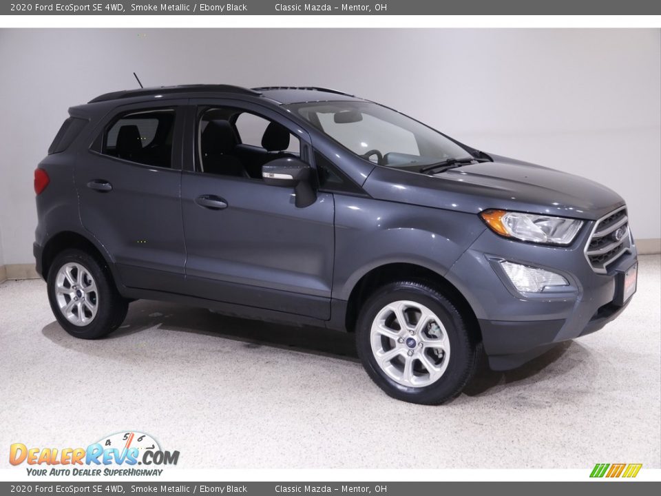 2020 Ford EcoSport SE 4WD Smoke Metallic / Ebony Black Photo #1
