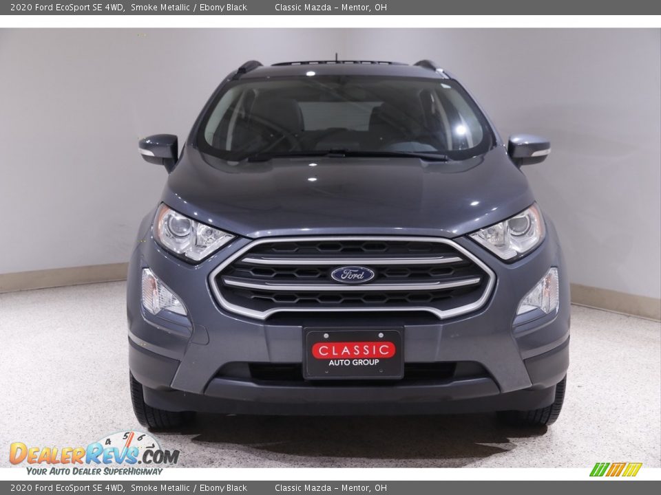 2020 Ford EcoSport SE 4WD Smoke Metallic / Ebony Black Photo #2