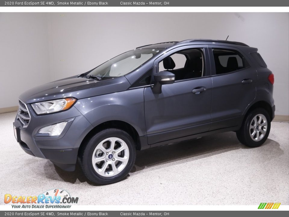 2020 Ford EcoSport SE 4WD Smoke Metallic / Ebony Black Photo #3