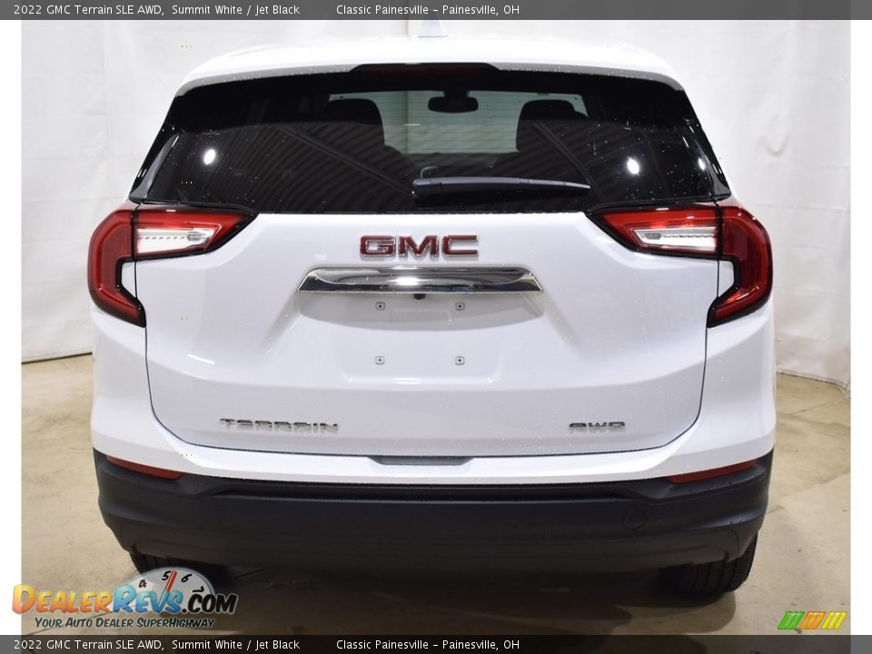 2022 GMC Terrain SLE AWD Summit White / Jet Black Photo #3