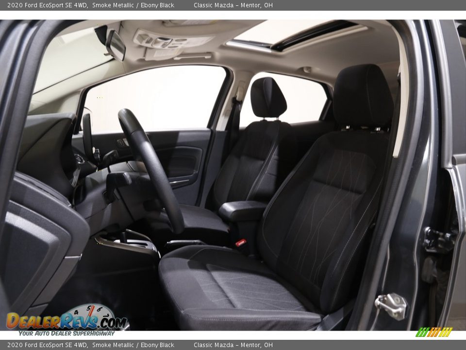 2020 Ford EcoSport SE 4WD Smoke Metallic / Ebony Black Photo #5