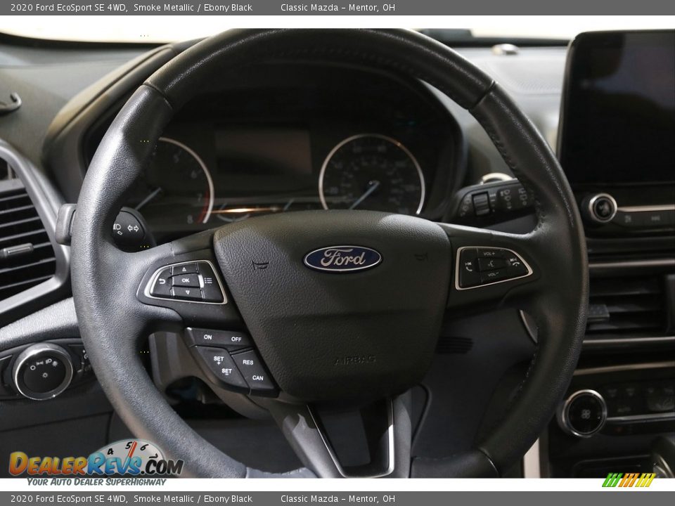 2020 Ford EcoSport SE 4WD Smoke Metallic / Ebony Black Photo #7