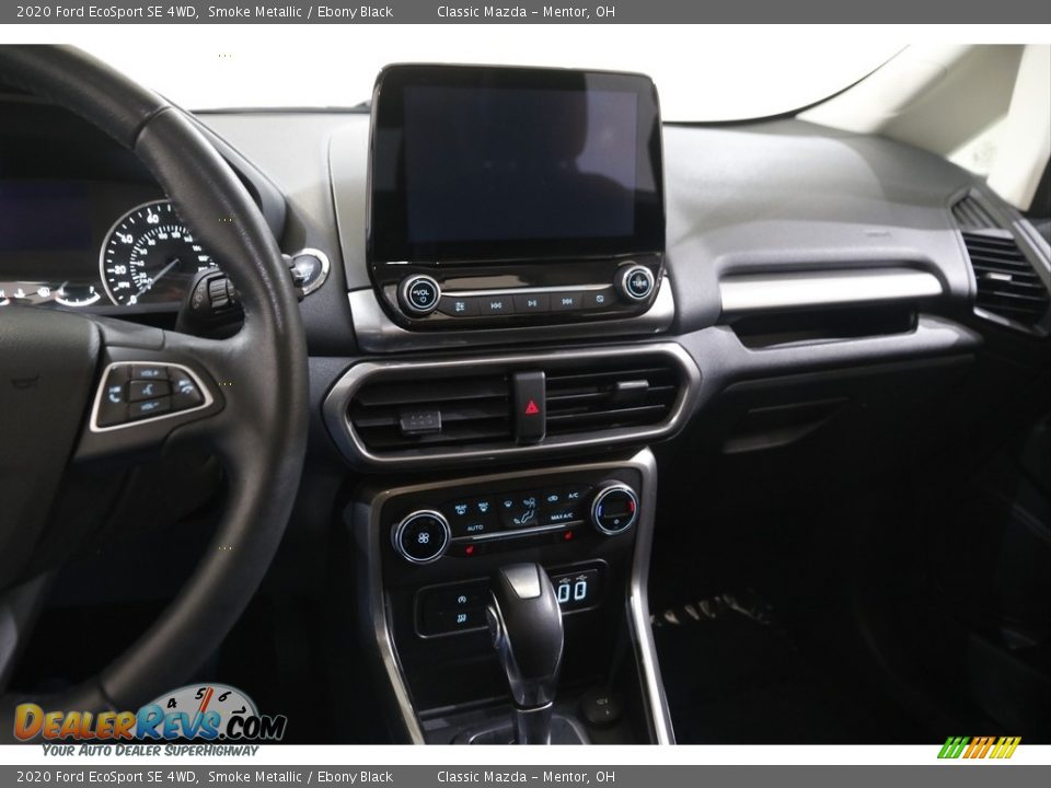 2020 Ford EcoSport SE 4WD Smoke Metallic / Ebony Black Photo #9