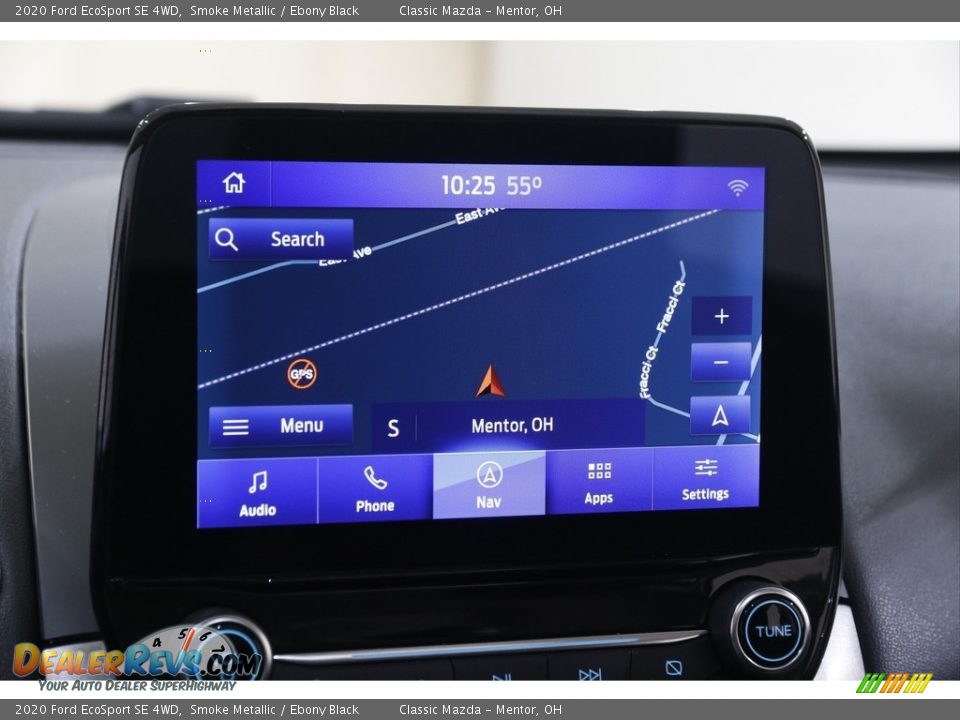 2020 Ford EcoSport SE 4WD Smoke Metallic / Ebony Black Photo #11