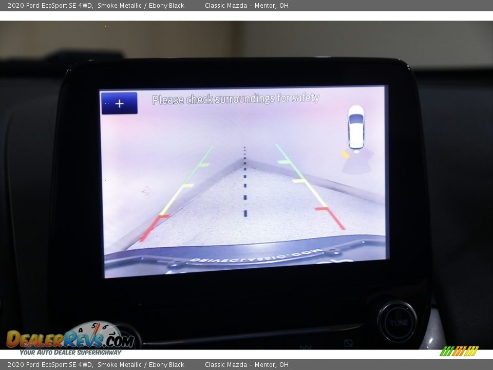 2020 Ford EcoSport SE 4WD Smoke Metallic / Ebony Black Photo #12