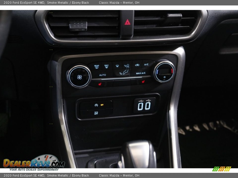 2020 Ford EcoSport SE 4WD Smoke Metallic / Ebony Black Photo #13
