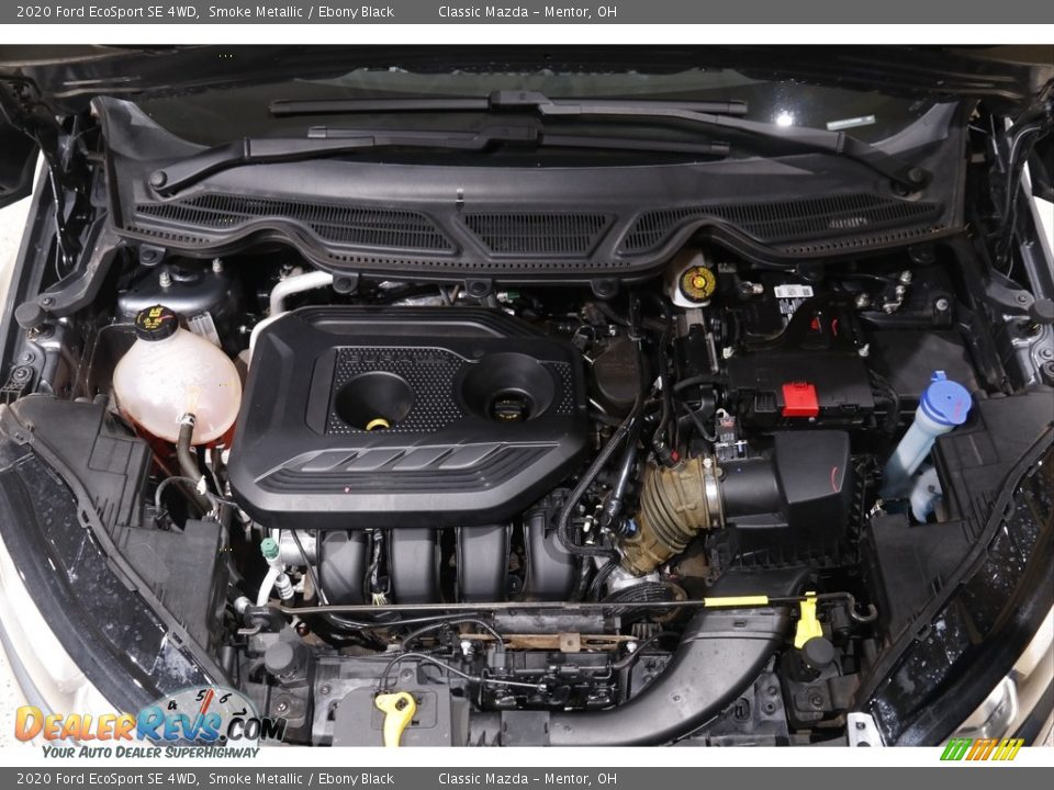 2020 Ford EcoSport SE 4WD Smoke Metallic / Ebony Black Photo #19