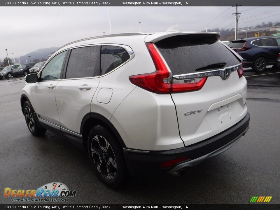 2018 Honda CR-V Touring AWD White Diamond Pearl / Black Photo #7