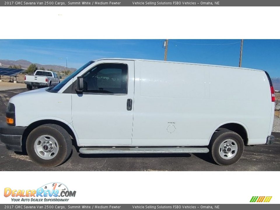 2017 GMC Savana Van 2500 Cargo Summit White / Medium Pewter Photo #1