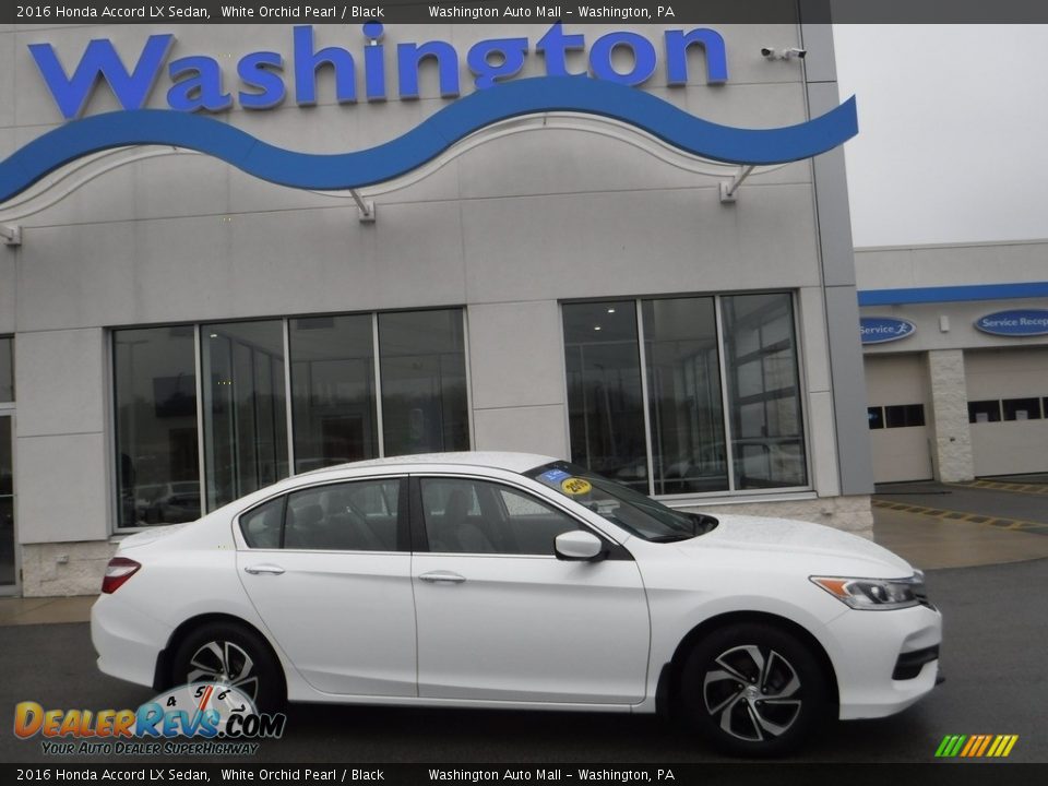 2016 Honda Accord LX Sedan White Orchid Pearl / Black Photo #2