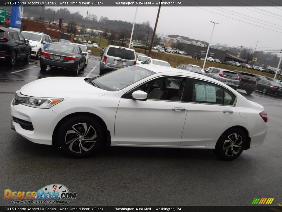 2016 Honda Accord LX Sedan White Orchid Pearl / Black Photo #6