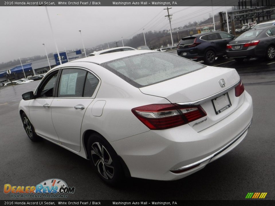 2016 Honda Accord LX Sedan White Orchid Pearl / Black Photo #7