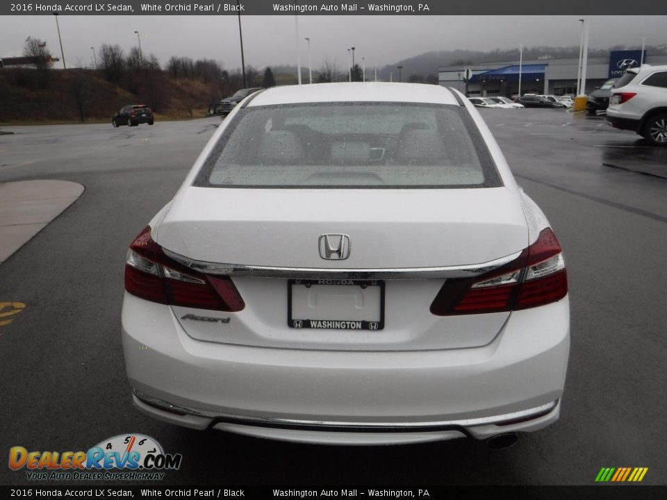 2016 Honda Accord LX Sedan White Orchid Pearl / Black Photo #8