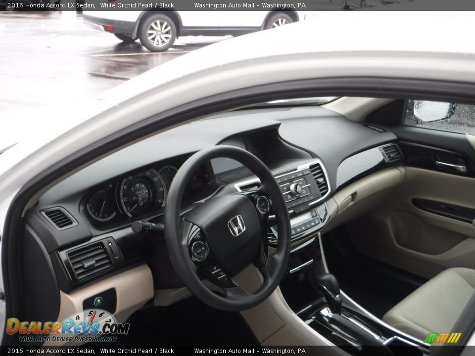 2016 Honda Accord LX Sedan White Orchid Pearl / Black Photo #12