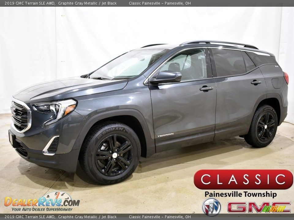 2019 GMC Terrain SLE AWD Graphite Gray Metallic / Jet Black Photo #1