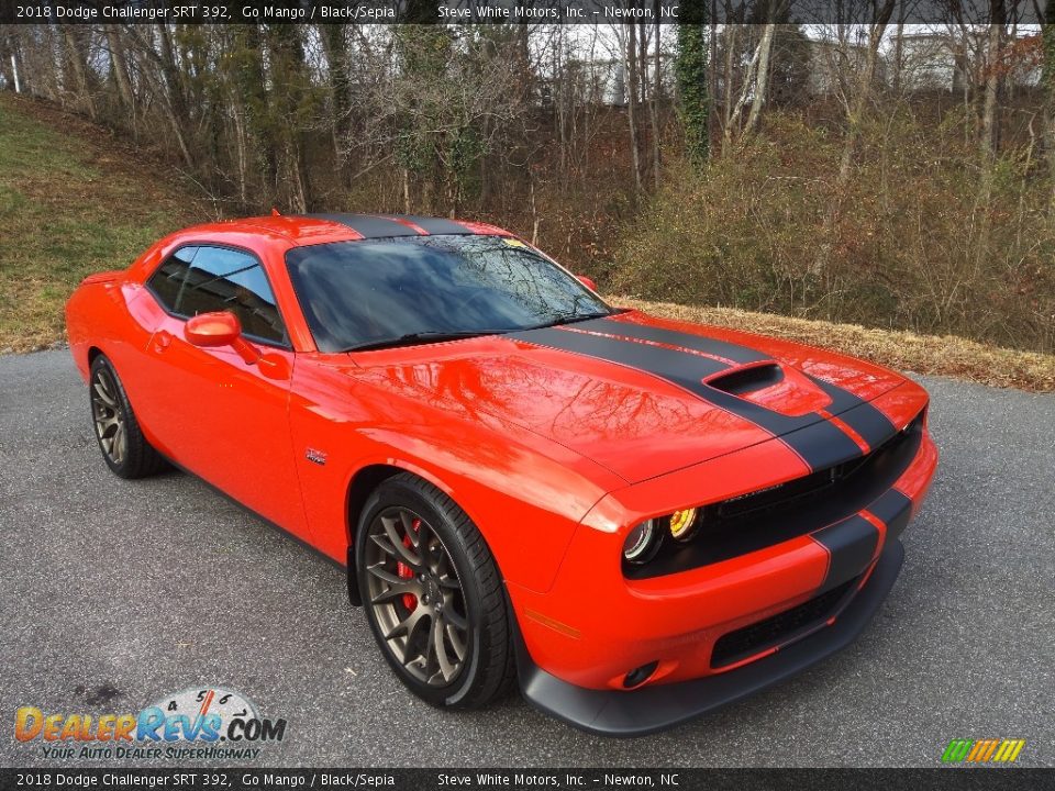Front 3/4 View of 2018 Dodge Challenger SRT 392 Photo #4
