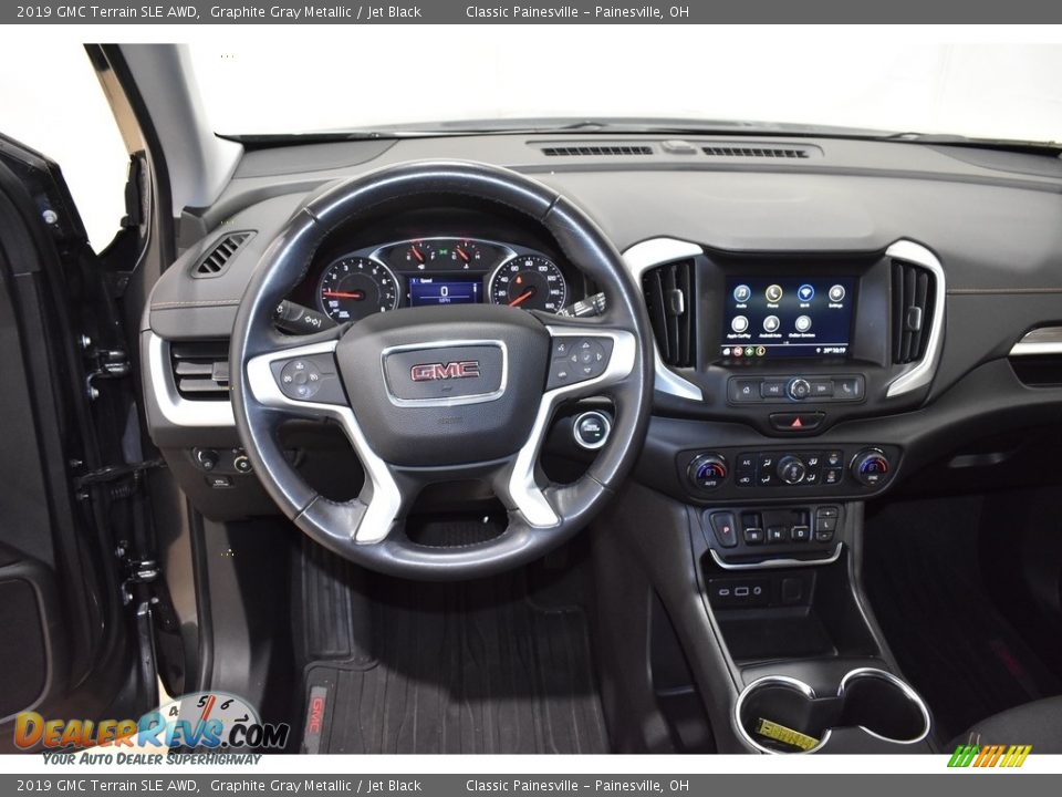 2019 GMC Terrain SLE AWD Graphite Gray Metallic / Jet Black Photo #12