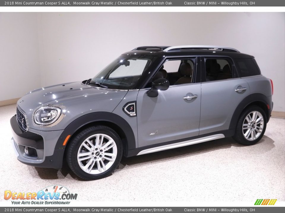 Moonwalk Gray Metallic 2018 Mini Countryman Cooper S ALL4 Photo #3