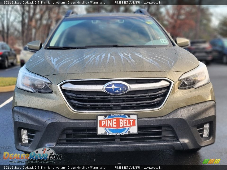 2021 Subaru Outback 2.5i Premium Autumn Green Metallic / Warm Ivory Photo #2