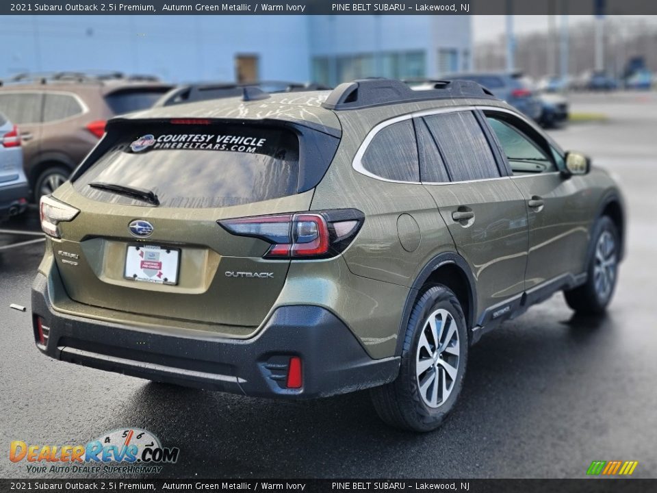 2021 Subaru Outback 2.5i Premium Autumn Green Metallic / Warm Ivory Photo #4