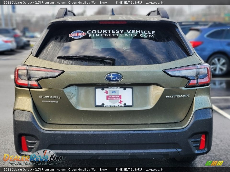 2021 Subaru Outback 2.5i Premium Autumn Green Metallic / Warm Ivory Photo #5