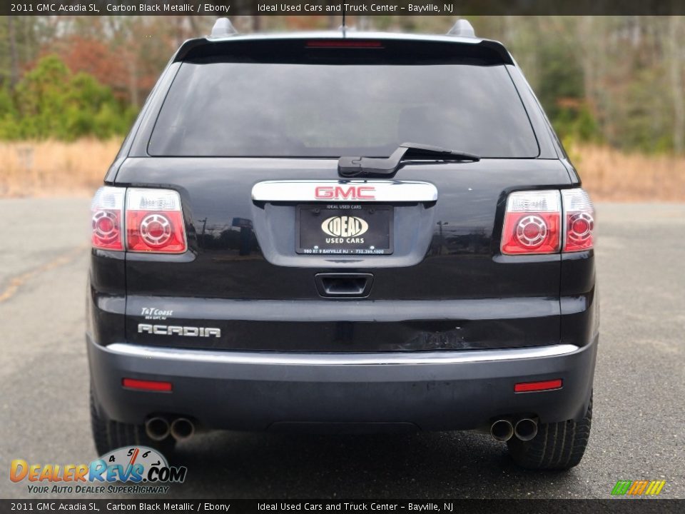 2011 GMC Acadia SL Carbon Black Metallic / Ebony Photo #4