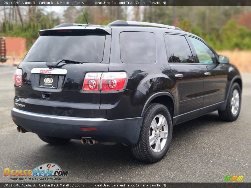 2011 GMC Acadia SL Carbon Black Metallic / Ebony Photo #5