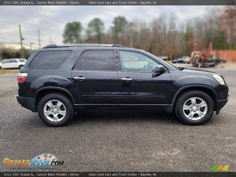 2011 GMC Acadia SL Carbon Black Metallic / Ebony Photo #6