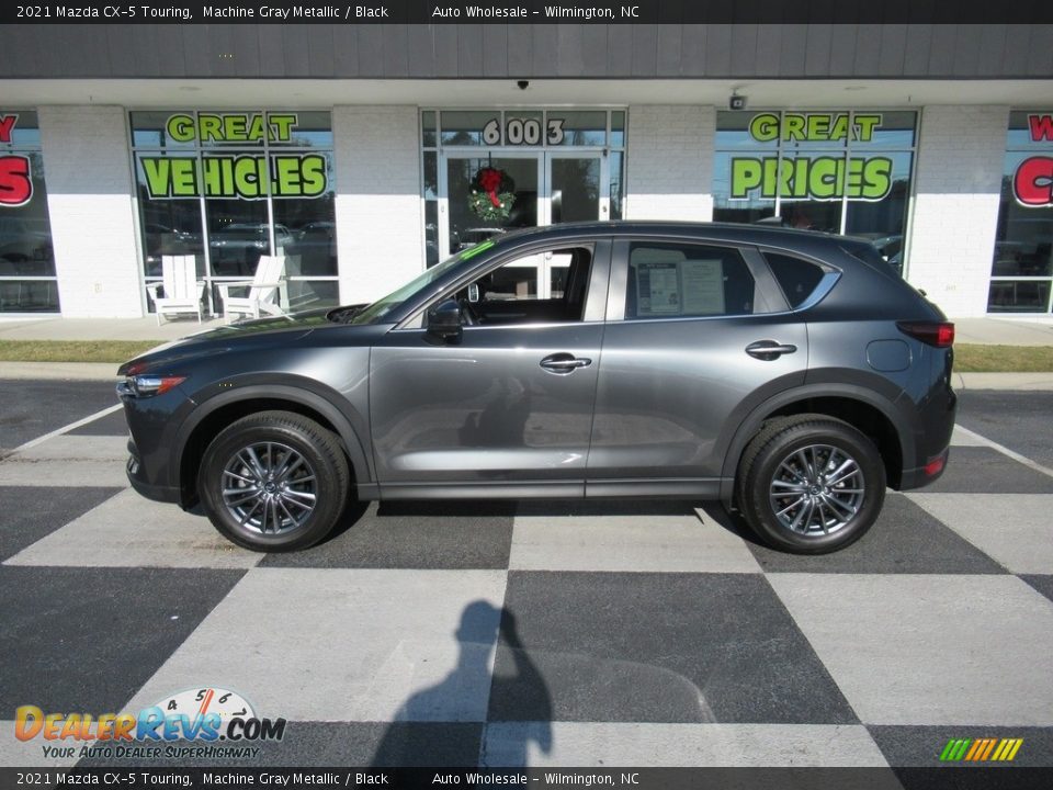 2021 Mazda CX-5 Touring Machine Gray Metallic / Black Photo #1