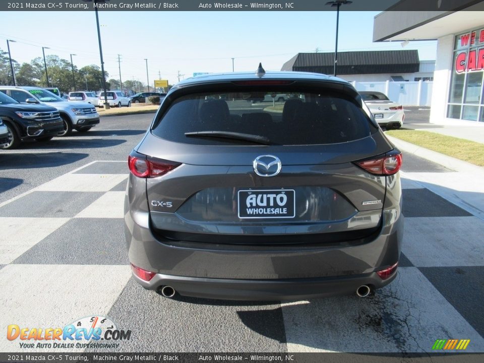 2021 Mazda CX-5 Touring Machine Gray Metallic / Black Photo #4