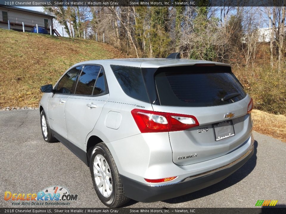 2018 Chevrolet Equinox LS Silver Ice Metallic / Medium Ash Gray Photo #8