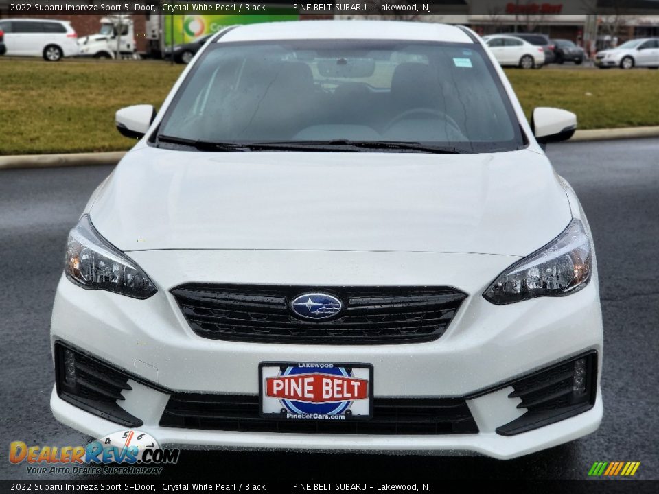 2022 Subaru Impreza Sport 5-Door Crystal White Pearl / Black Photo #3