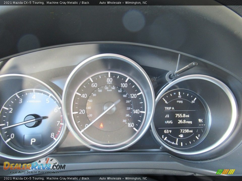 2021 Mazda CX-5 Touring Machine Gray Metallic / Black Photo #16