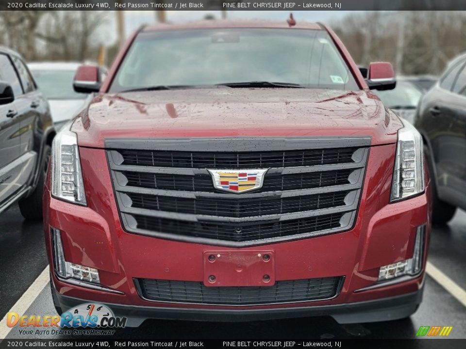 2020 Cadillac Escalade Luxury 4WD Red Passion Tintcoat / Jet Black Photo #2