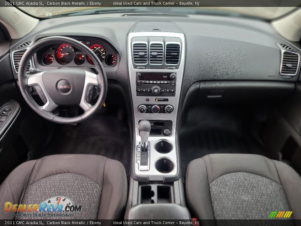 2011 GMC Acadia SL Carbon Black Metallic / Ebony Photo #24