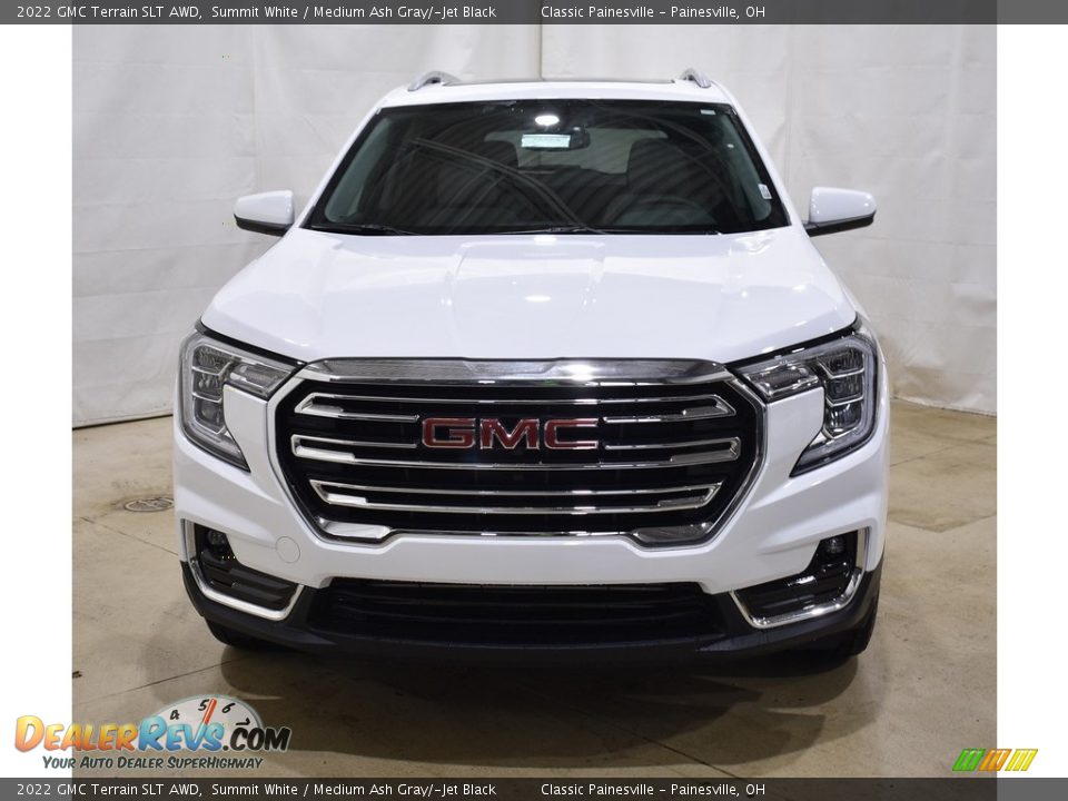 2022 GMC Terrain SLT AWD Summit White / Medium Ash Gray/­Jet Black Photo #4