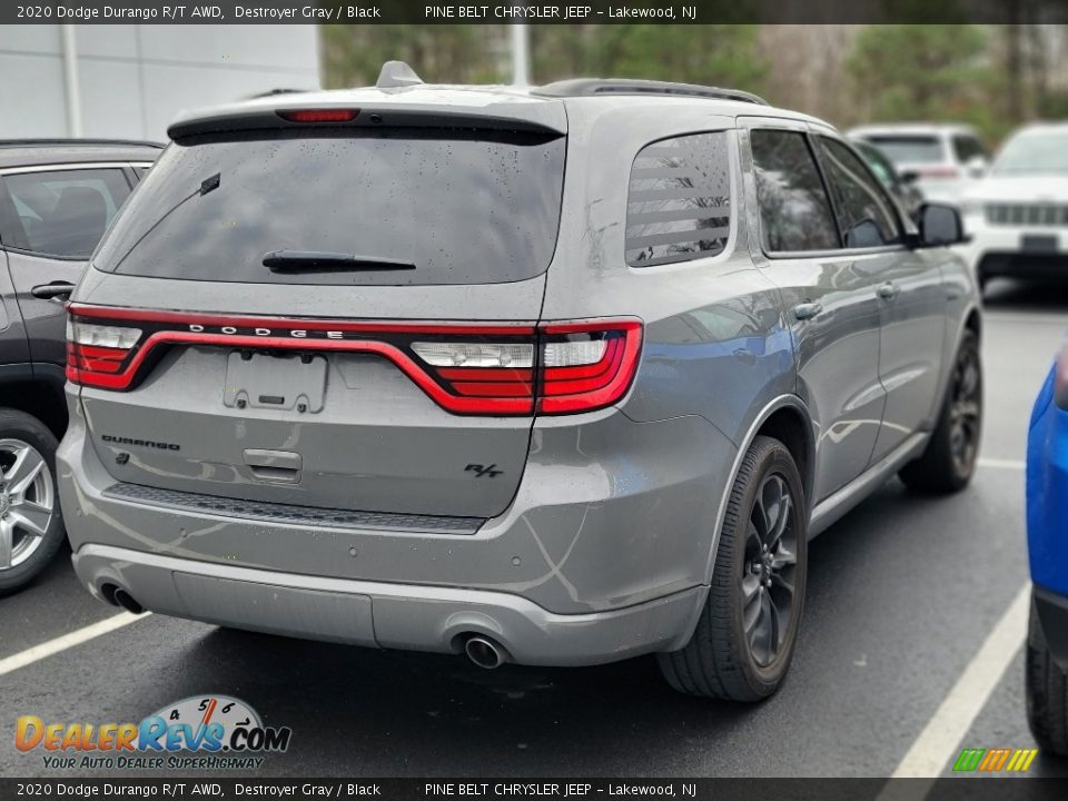 2020 Dodge Durango R/T AWD Destroyer Gray / Black Photo #3