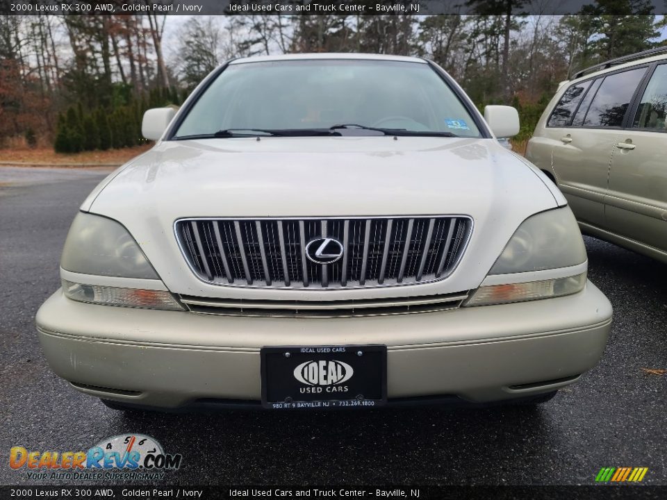 2000 Lexus RX 300 AWD Golden Pearl / Ivory Photo #2