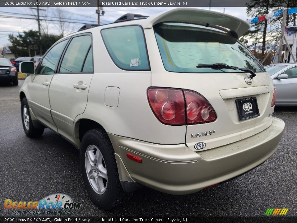 2000 Lexus RX 300 AWD Golden Pearl / Ivory Photo #3