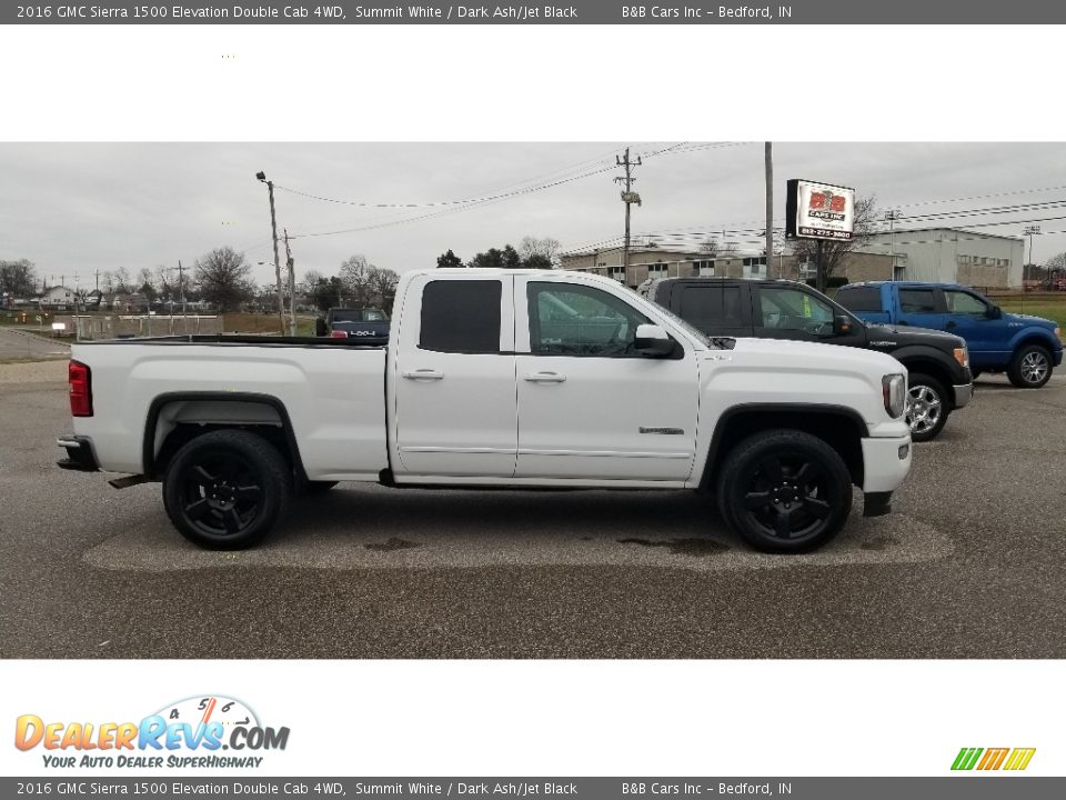 2016 GMC Sierra 1500 Elevation Double Cab 4WD Summit White / Dark Ash/Jet Black Photo #1