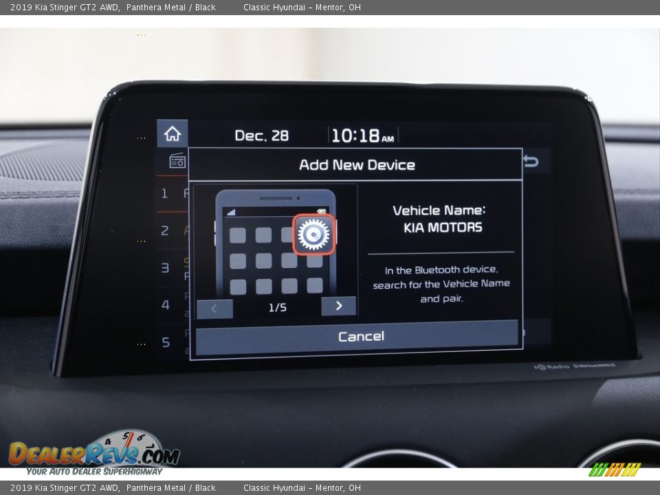 2019 Kia Stinger GT2 AWD Panthera Metal / Black Photo #12