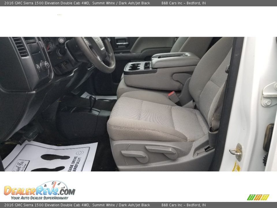 2016 GMC Sierra 1500 Elevation Double Cab 4WD Summit White / Dark Ash/Jet Black Photo #12