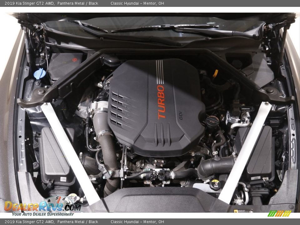 2019 Kia Stinger GT2 AWD Panthera Metal / Black Photo #21
