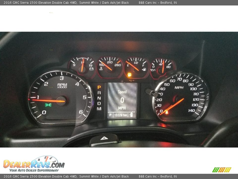 2016 GMC Sierra 1500 Elevation Double Cab 4WD Gauges Photo #14