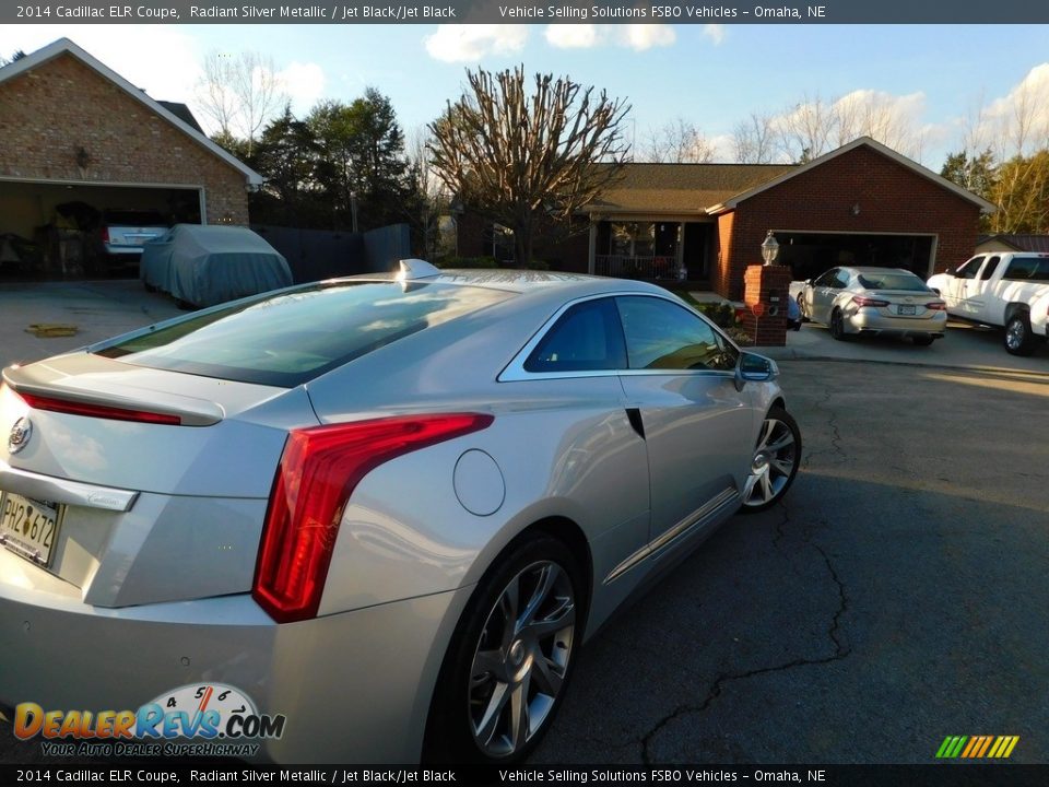 2014 Cadillac ELR Coupe Radiant Silver Metallic / Jet Black/Jet Black Photo #8